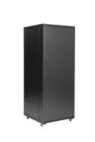 Armoire de serveur Jiasheng 19'' plate, noire et grise, 800 mm x 800 mm, 42U, pour routeur et commutateur télécom, en SPCC NC, avec distribution d'alimentation