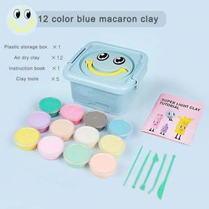 Clay Children Educational Kits Toys Supplies Plastic Box 12 Color <b>Slime</b> Dough Clay Kit - Product Image 3