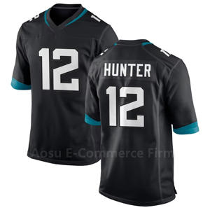 2025 Neue 12 Travis Hunter Top genähte billige Carolina American Football Trikots - Product Image 4