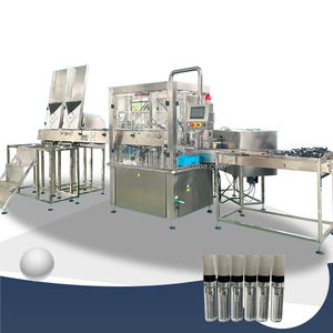 ماكينة أوتوماتيكية صغيرة لملء الأنابيب لتغليف الزجاجات السائلة بالزجاجات 2 ، و 3 ، و 5 ، من القارورة - Product Image 1