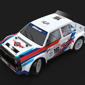 Camion télécommandé de drift haute vitesse, voiture de sport RC Muscle 1:10 30km/h, moteur brossé 380 ESP SJY-UD1603 1/16 4x4 4 canaux - Product Image 3