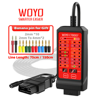 WOYO CTB007 Caja de Prueba CAN de 16 Pines para Diagnóstico de Puerto OBDII Incluye un Cable de 70 cm