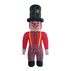 Clown Gonfiabile Gigante Blu Interattivo - Product Image 2