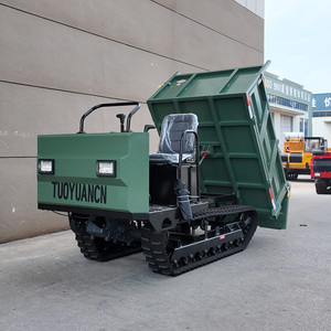 รถดัมพ์ขนาดเล็กแบบตีนตะขาบ ลดราคาพิเศษ 2 ตัน 1 ตัน รถดัมพ์ขนาดเล็กสำหรับขาย - Product Image 3