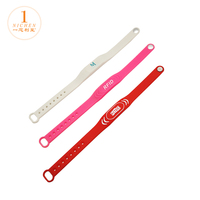 Bracelet NFC en PVC et silicone réglable Nichen One avec puce RFID 1K, code QR, carte de membre, paiement, étanche/résistant aux intempéries, 13,56 MHz