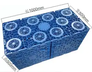 Tanque de colheita de chuva, sistema de imersão, tanque de atenuação para esponja, construção da cidade