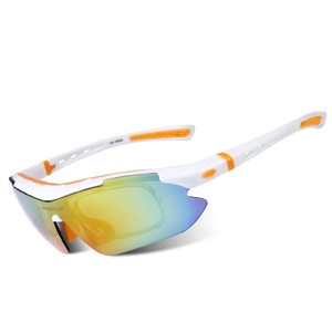 אופנתית ספורט אדום עיניים לילה חזון uv הגנה מפני windpropc עבור אופניים גלישת חול משקפי ספורט אופניים - Product Image 5