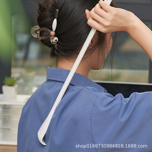 Back Scratcher Plastic White And Black Injection <b>Moulding</b> For Leisure Sleep Home Comfort - Product Image 4