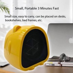 Calentador de Habitación Portátil de 500W, Calentador Eléctrico para Espacios Pequeños, Ventilador Calefactor para Hogar y Oficina, Máquina de Aire Caliente para Dormitorio, Oficina, Interiores, Invierno - Product Image 2