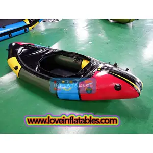 Inflatable Lightweight TPU White Water River Mini Micro PackRaft Kayak Canoe