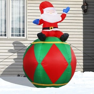 Large Candy Cane Inflatable Decorations Outdoors Xmas Canes <b>Balloons</b> Christmas Inflatables Yard Decor Christmas Decoration Plast - Product Image 3