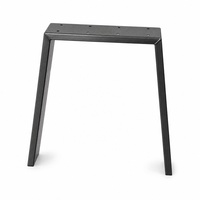 Pieds de table en métal industriels personnalisés, pieds de meubles en acier robustes pour table à manger, table basse, banc DIY