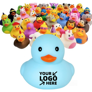 Pato de Goma Personalizado con Logotipo y Forma, Juguete Flotante para Baño de Niños, Pato Sonoro, <span class=keywords><strong>Regalo</strong></span> <span class=keywords><strong>Promocional</strong></span> al por Mayor - Product Image 1