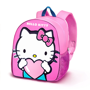 กระเป๋าเป้สะพายหลัง 3 มิติ รุ่น Hello Kitty Heart-Elite สีชมพู - Product Image 2