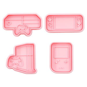 Molde para Galletas con Forma <span class=keywords><strong>de</strong></span> Consola <span class=keywords><strong>de</strong></span> Videojuegos, Cortador <span class=keywords><strong>de</strong></span> Galletas 3D <span class=keywords><strong>de</strong></span> Dibujos Animados, Sello <span class=keywords><strong>de</strong></span> Simulación <span class=keywords><strong>de</strong></span> Consola <span class=keywords><strong>de</strong></span> Juegos DIY - Product Image 5