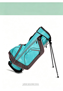 Water <strong>Tite</strong> 14 Way Golf Stand <strong>Bag</strong> Waterproof PU Leather Heavy Duty Pockets Dividers Rain Cover Handle Outdoor Course <strong>Bags</strong> - Product Image 4