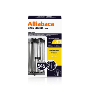 หลอดไฟ LED ขั้ว E40 54W 5800Lm 93x283 มม. ประสิทธิภาพสูง สำหรับไฟส่องสว่างในโรงงานอุตสาหกรรม - Product Image 2