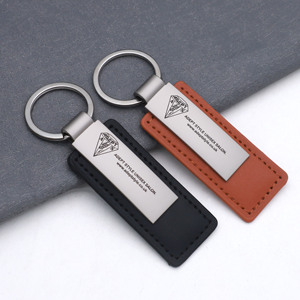 Khóa móc chìa khóa da thật cao cấp, khắc logo cá nhân, số lượng lớn - Product Image 3