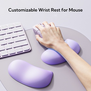 Manufacturer <b>Custom</b> Ergonomic Keyboard Wrist Rest and <b>Mouse</b> <b>Pad</b> Set Colorful Silicone Gel Wrist Rest for Keyboard and <b>Mouse</b> - Product Image 3
