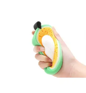 Fruit Shape sponge for dish wash Efficient Clean Dish Cloth Scouring Pads With Household Kitchen