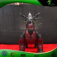 Modèle de dragon chinois gonflable noir transparent, dragon oriental gonflable personnalisé pour la décoration d'événements