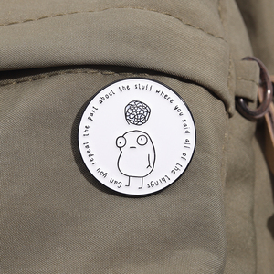 Pin de Esmalte para Amantes de los Gatos, Broches con Frases Divertidas, Pins de Solapa de Salud Mental, Lindas Insignias de <span class=keywords><strong>Perro</strong></span> para Ropa y Bolsos, Venta al por Mayor - Product Image 3