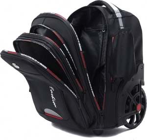 Free Sample Adult Travel Luggage Trolley <b>Backpack</b> School College Laptop <b>Carry</b> <b>on</b> Rolling Bag Business <b>Backpack</b> <b>With</b> <b>Wheels</b> - Product Image 5