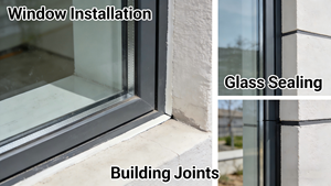 Adesivo Sigillante Siliconico Impermeabile per Giunti di Marmo e <span class=keywords><strong>Piastrelle</strong></span>, Struttura Resistente all'Acqua, Adesivo GP Super Forte - Product Image 5