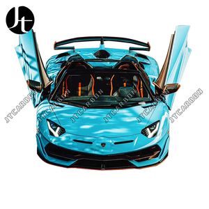 Pare-chocs avant Offres Spéciales style SVJ pour <span class=keywords><strong>Lamborghini</strong></span> <span class=keywords><strong>Aventador</strong></span> LP700 LP720 SVJ kit carrosserie pare-chocs avant en fibre de carbone - Product Image 1