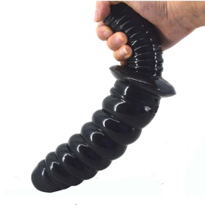 FAAK Long Anal <b>Dildo</b> Screw Handle Conch Butt Plug Box Discreet Package Sex Toys Anal Plug Lesbian Man Masturbation - Product Image 3