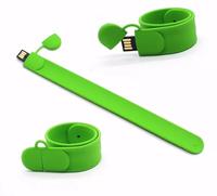 Gelang Silikon Warna-warni Murah, Flash Drive USB, Gelang USB dengan Flashdisk USB, Hadiah Promosi