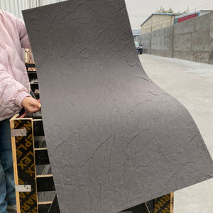 Panneaux de pierre flexibles en travertin d'aspect naturel, <span class=keywords><strong>placage</strong></span> à peler et à <span class=keywords><strong>coller</strong></span> pour la conception de revêtement mural intérieur de luxe - Product Image 2