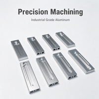 Pièces en aluminium de qualité industrielle usinées avec précision par CNC, boîtiers usinés sur mesure par CNC, composants de quincaillerie OEM
