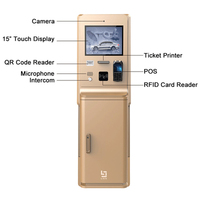 Distributeur automatique automatique système de paiement de parking distributeur de carte Rfid parking de voiture système de stationnement de carte à puce