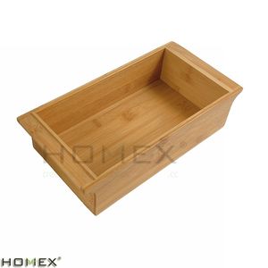 HOMEX/Other Home Storage & Organization Bamboo Multi-use Storage Box with Handle