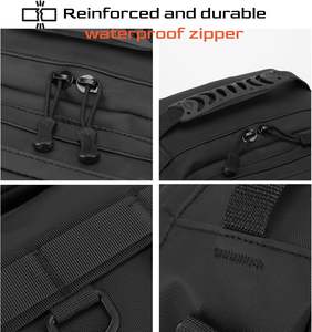 Sac à dos de pêche gratuit avec porte-cannes et 4 boîtes à accessoires, sac de pêche d'extérieur avec housse de pluie imperméable - Product Image 2