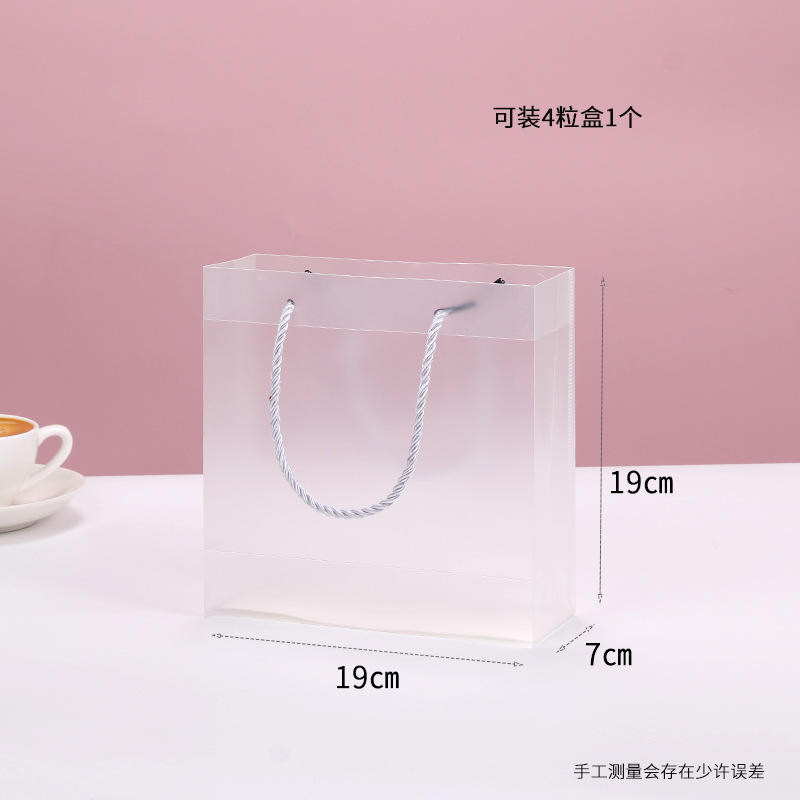 4 pièces Transparent sac à main