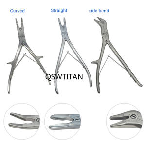 เครื่องมือผ่าตัดกระดูกแบบออร์โธปิดิกส์ รอนเจอร์กระดูกแบบสองข้อต่อ ขนาด 180 มม./240 มม. แบบตรง/โค้ง - Product Image 6