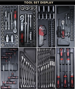 220 pièces Armoire À Outils Professionnelle Avec Un Artisan Chariot à Outils <span class=keywords><strong>Coffre</strong></span> Avec Outils - Product Image 4