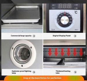 Horno Eléctrico Comercial para Panadería, Maquinaria para Hornear Pan, Equipo de Panadería - Product Image 3