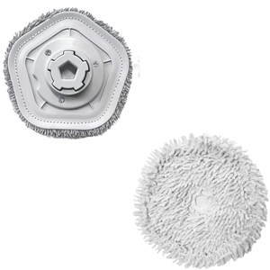 Pièces de rechange pour tampons de vadrouille compatibles avec le Dreames Bot <span class=keywords><strong>W10</strong></span> & <span class=keywords><strong>W10</strong></span> Pro <span class=keywords><strong>Robot</strong></span> <span class=keywords><strong>aspirateur</strong></span> autonettoyant et accessoires de vadrouille Chiffon de vadrouille - Product Image 2