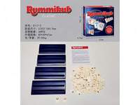 Jeu de Rummy en plastique pour Bridge, jeux de société emballés en boîte, vente en gros disponible, en stock
