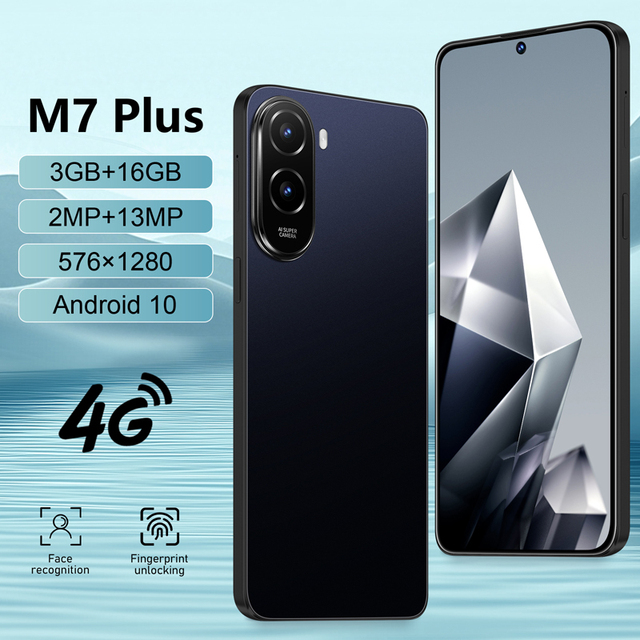 Wholesale M7 Plus 4G Android Smartphone Mobile Phone Portable Android Smartphone Unlocked OEM Mobile Phones