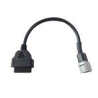 High Quality OBDII 30cm 6pin Female Head to Suzuki OBD2 Diagnostic Cable