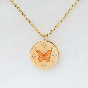2023 estate nuova collana con sigillo in acciaio inossidabile placcato oro 18 carati con ciondolo a forma di fiore d'amore per gioielli da donna - Product Image 4