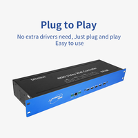 Controlador de Video Profesional 4X1 2X2 para Pantalla de 2.0, Procesador de Video 4K con 18 Salidas, Construcción Metálica, ODM OEM
