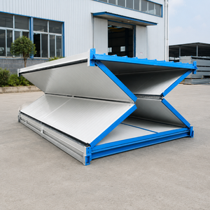 Maison conteneur pliable, bâtiment modulaire préfabriqué démontable, cabane portable, maison pliante en kit pour bureau temporaire - Product Image 1