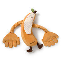 Coussin en peluche en forme de fruit Mango King, personnalisé et en stock, coussin portable en mousse à mémoire de forme, adapté aux bébés, aux filles et aux femmes enceintes