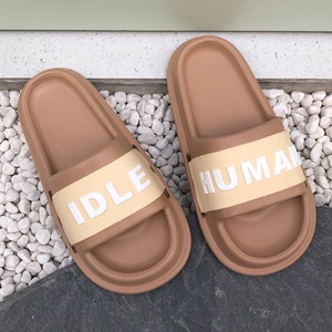Custom Text Slide Sandals Personalized Word Print Thick Sole Slippers <b>Soft</b> EVA Cloud Slides Summer Beach Non Slip Outdoor <b>Shoes</b> - Product Image 6