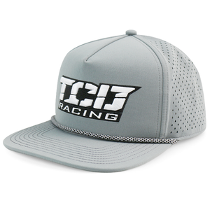 Casquette unisexe 5 panneaux HS46 pour l'extérieur avec corde, imperméable, perforée au laser, broderie personnalisée, visière plate pour la course et le <span class=keywords><strong>camping</strong></span> - Product Image 5